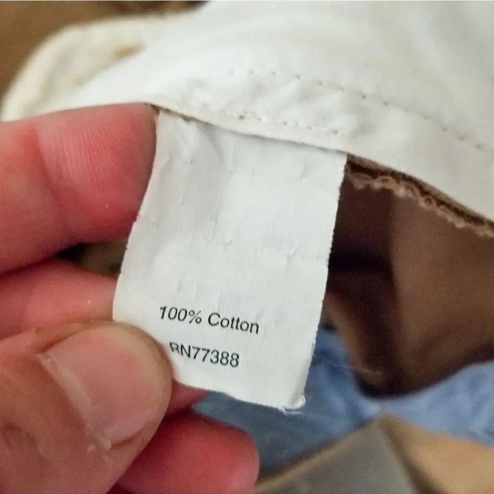 J Crew Factory khaki pants size 33x30 - Picture 3 of 4